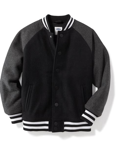 old navy kids varsity jacket.